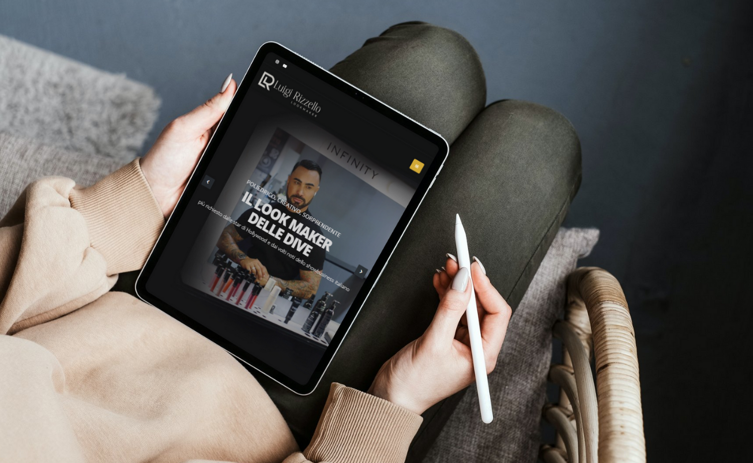 Luigi Rizzello - BRAND IDENTITY e WEB SITE