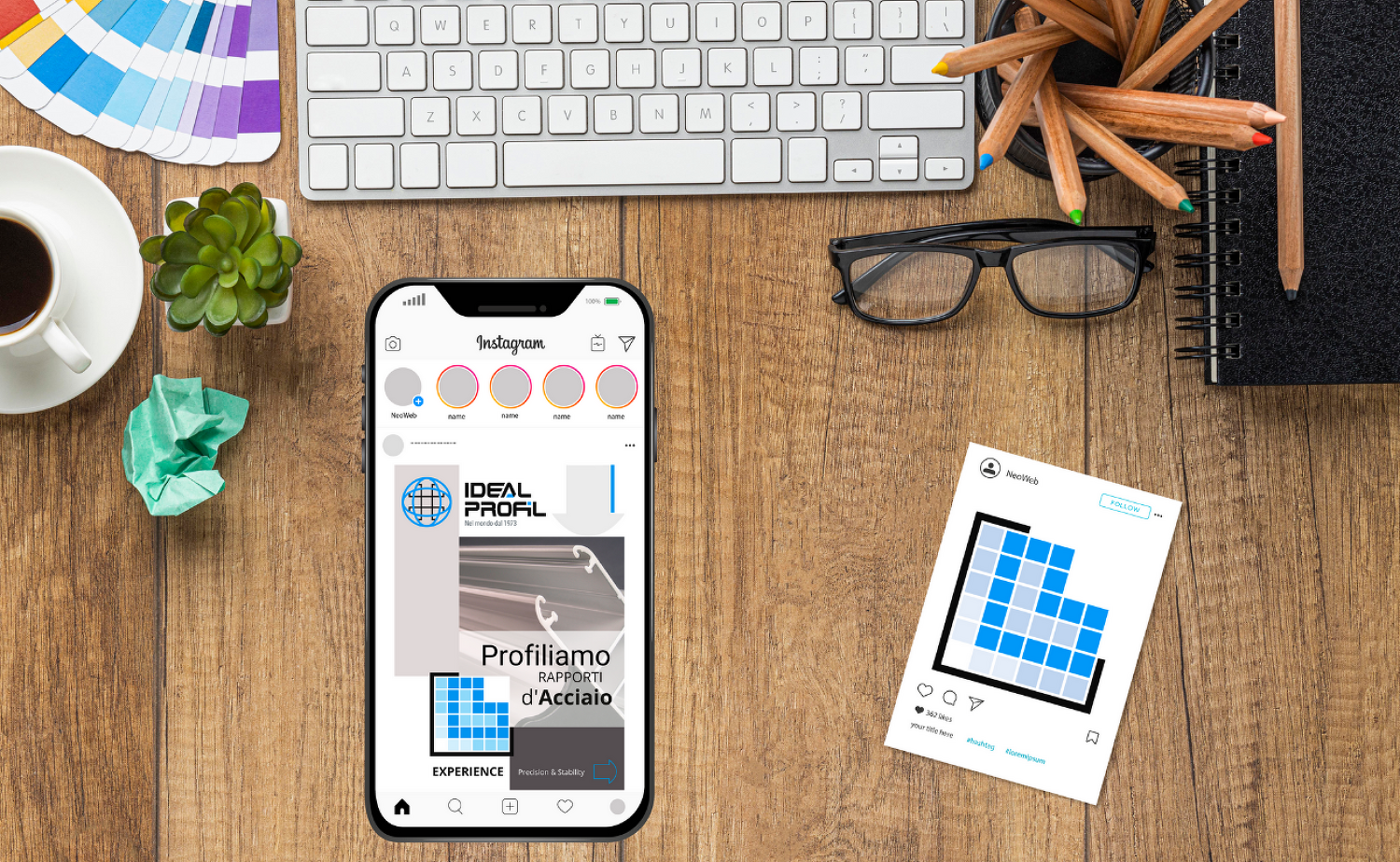 Idealprofil - BRAND IDENTITY e WEB SITE